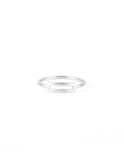 Bague Primaire Rectangle 3 or blanc