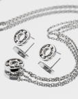 Pendentif ROULEMENT - Argent Massif
