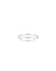 Bague Primaire Rectangle 4 or blanc