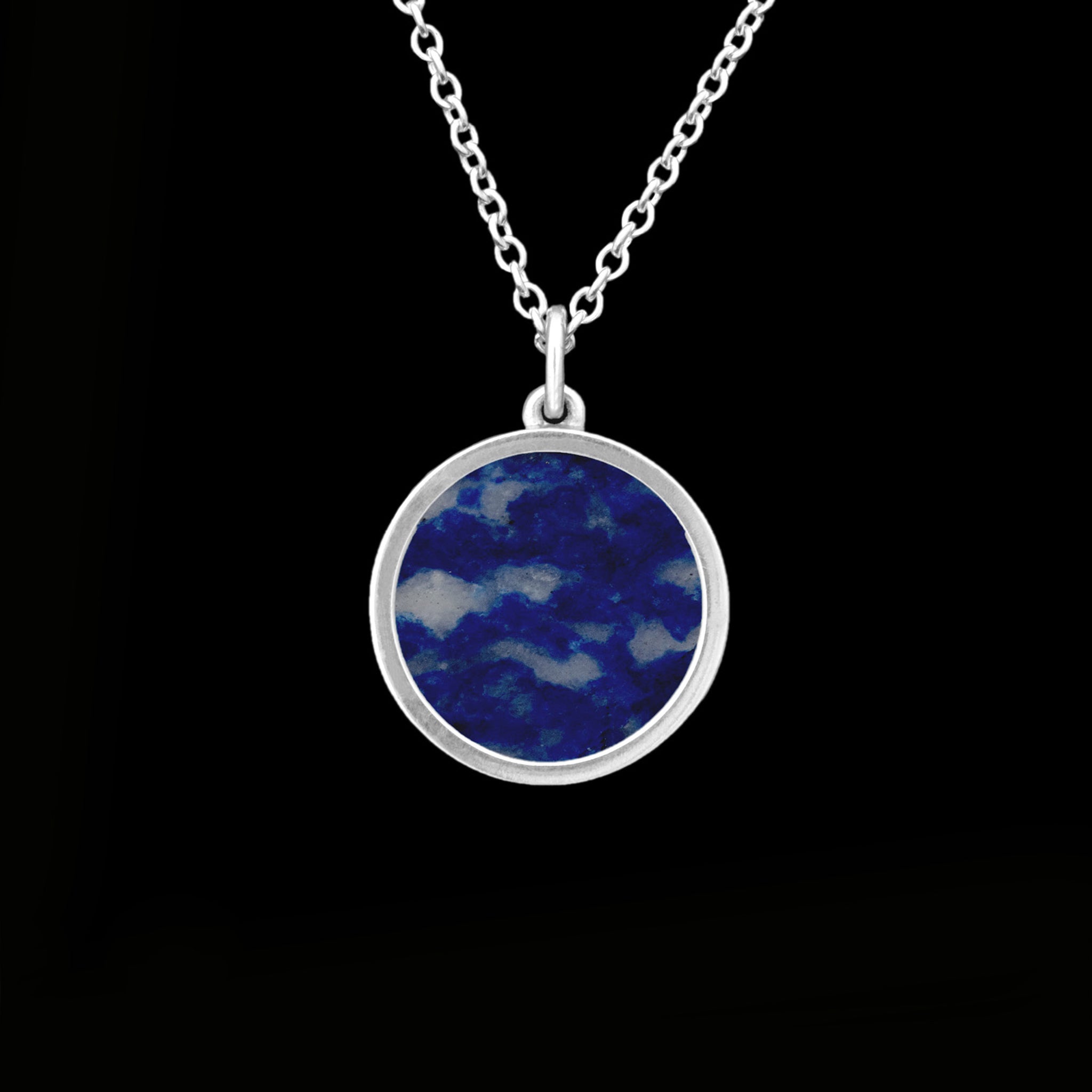 ROND pendant - Lapis-lazuli